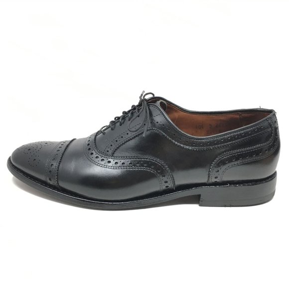 Allen Edmonds Strand Oxfords Shoes Size 10.5 Black main image 4